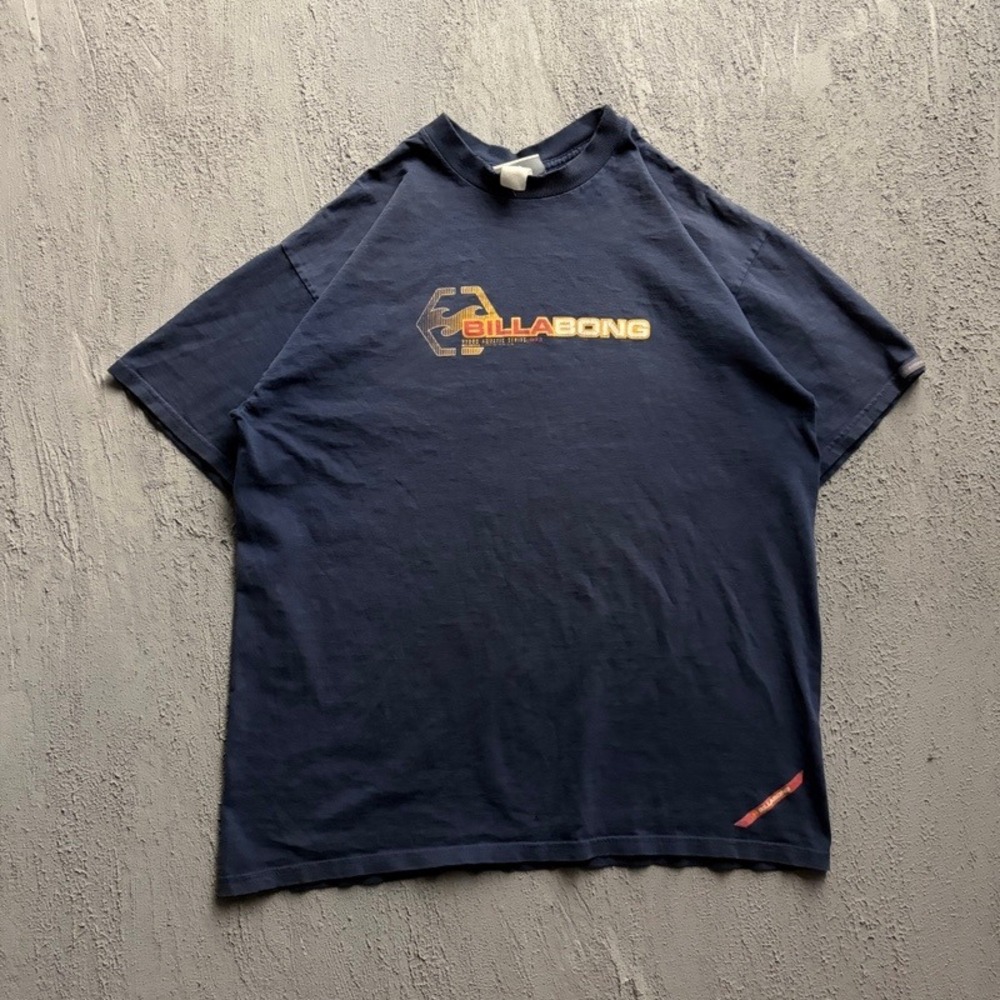 Vintage Billabong Shirt XL Blueβ 1990s Faded USA Surf wear